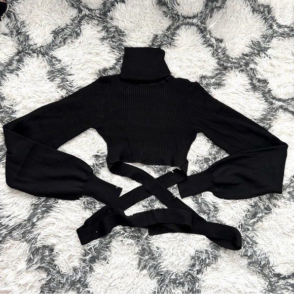 eladay Sweaters - NWT Eladay Crop Wrap Sweater